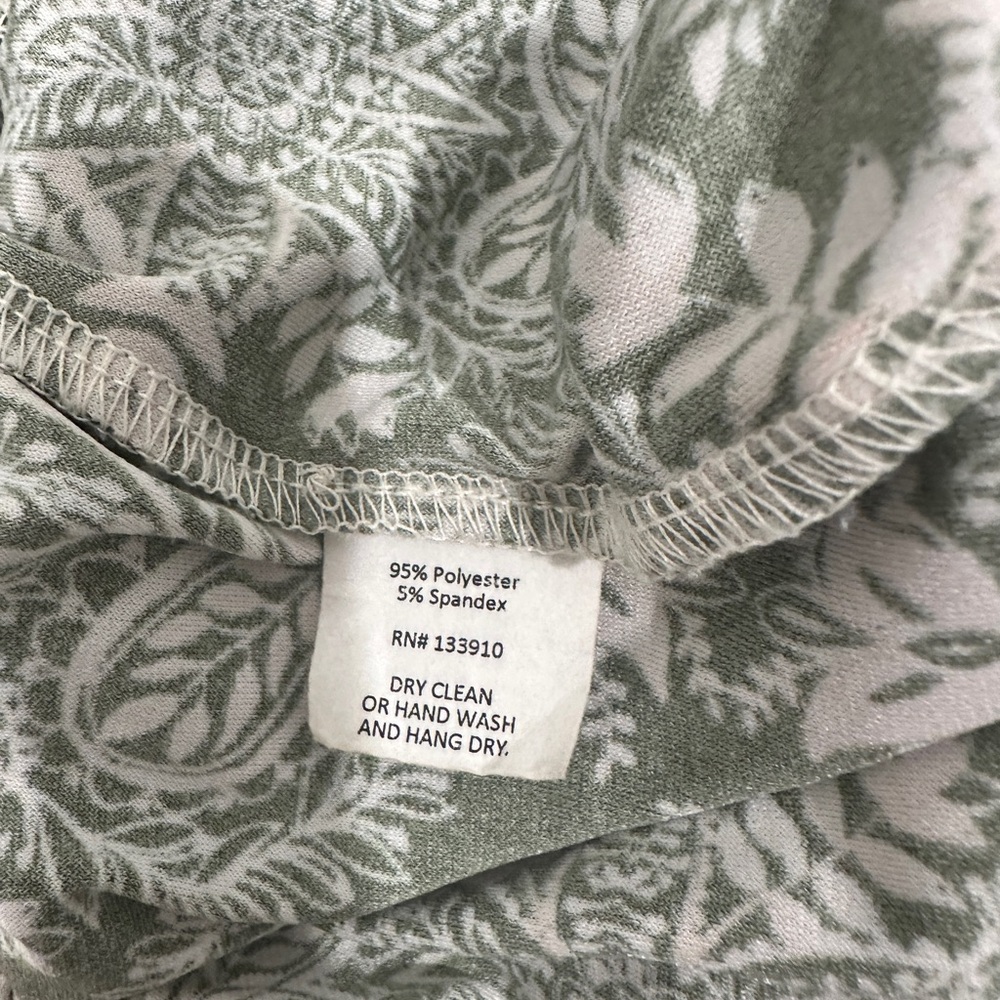 Show Me Your Mumu Cooper Green white paisley Jumpsuit pockets size small - Picture 12 of 13